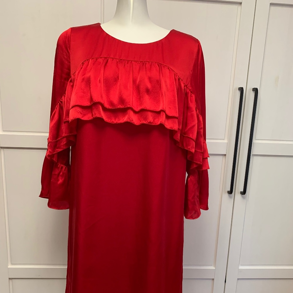 Massimo Duti Red Dress Size 10